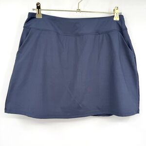 Tommy Bahama Golf Skort Womens M Blue Athletic Tennis Skirt Shorts Stretch Sport